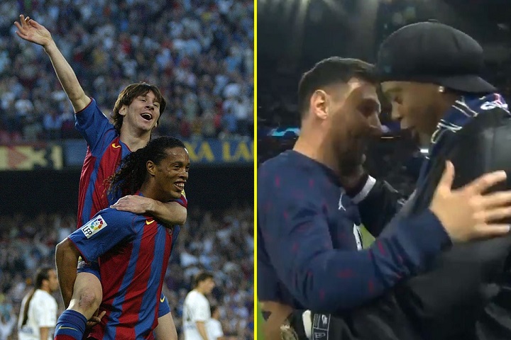 El espíritu futbolístico heredado por Lionel Messi y Ronaldinho